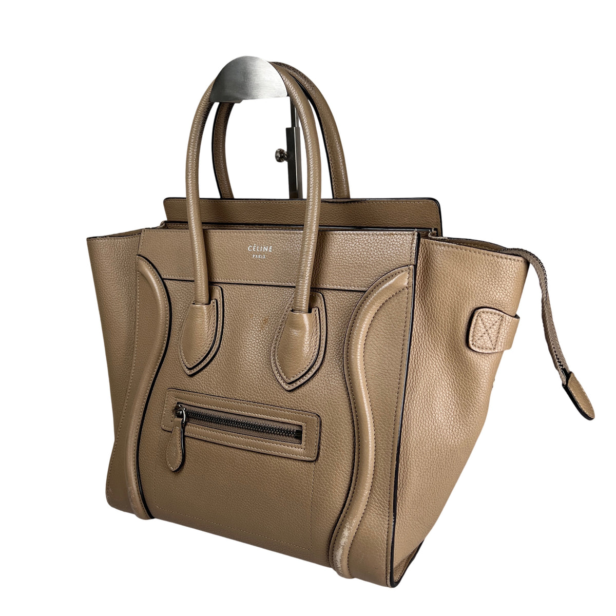 Celine Beige Handle Bags A-16682
