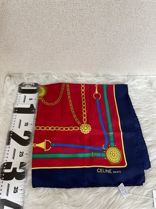 Celine Navy Scarves A-16693