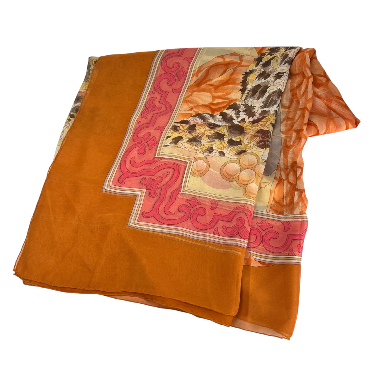 Ferragamo Yellow Scarves A-16704
