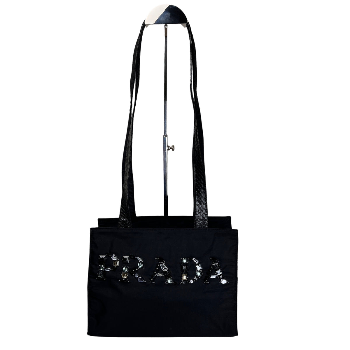 Prada Black Tote Bags A-16720
