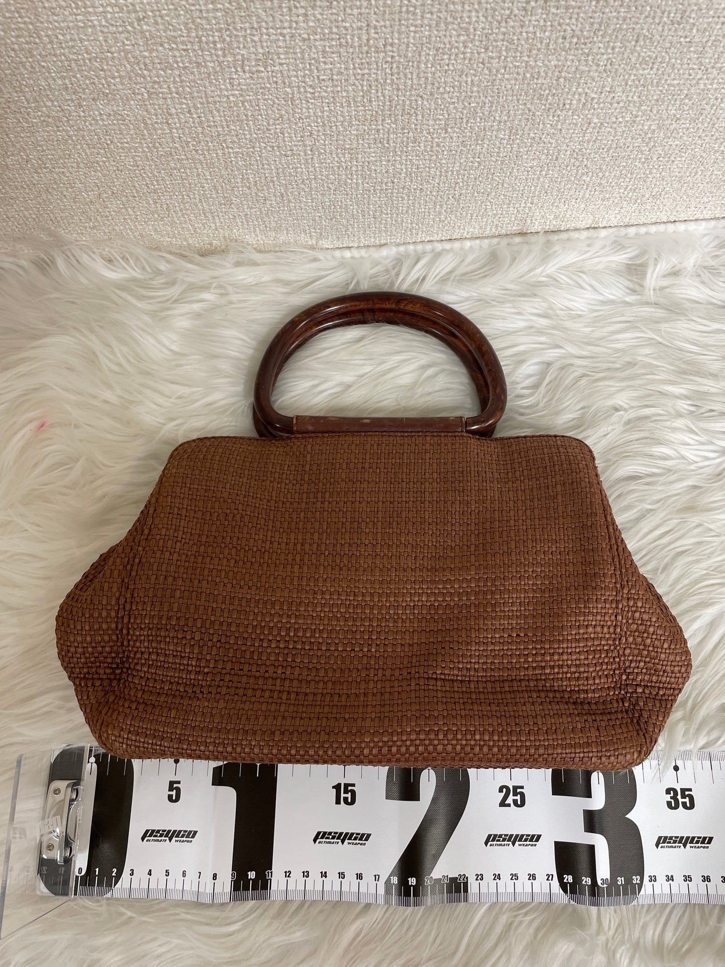 Chanel Brown Handle Bags A-16721