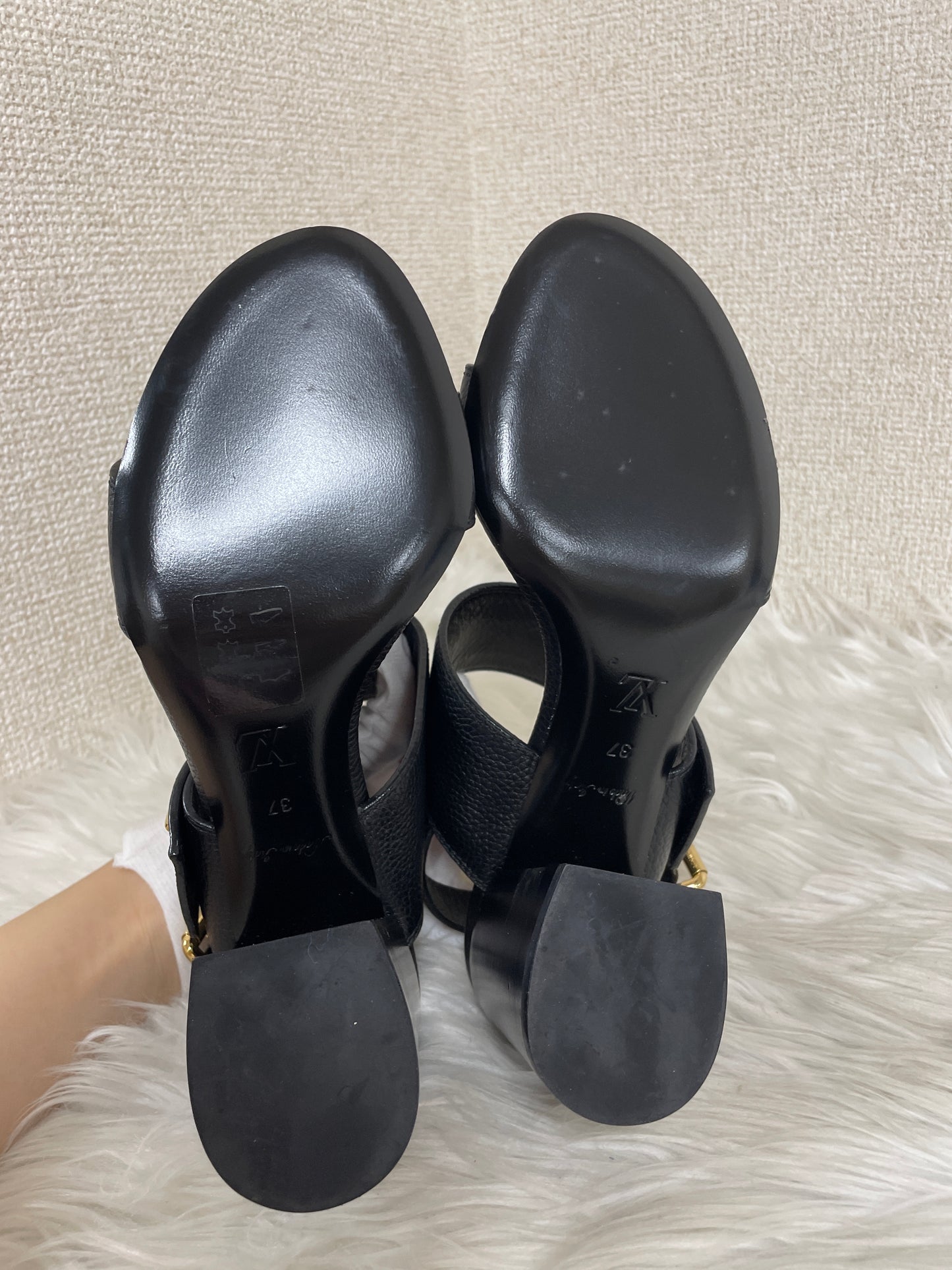 Louis Vuitton Black Shoes A-16726