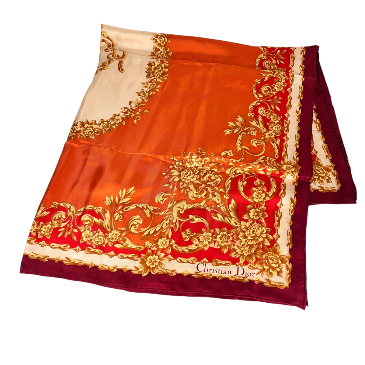 Dior Red Scarves A-16735