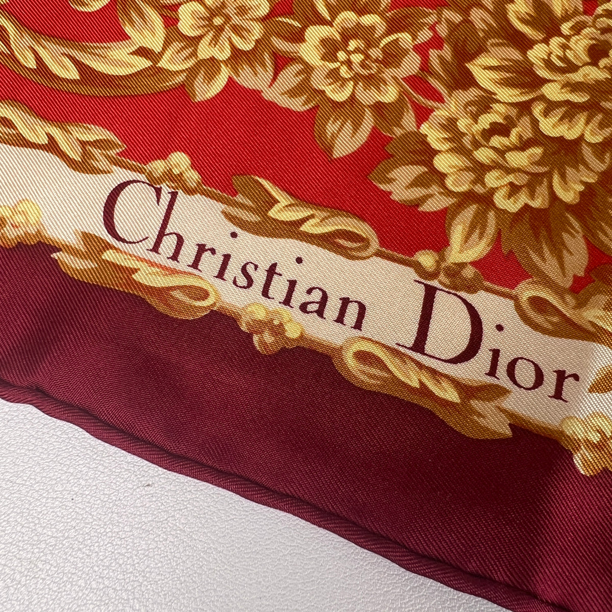 Dior Red Scarves A-16735