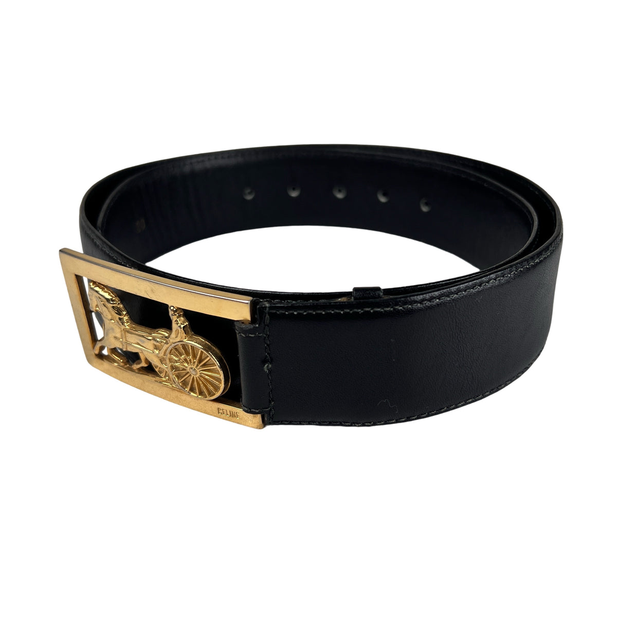 Celine Black Belts A-16755