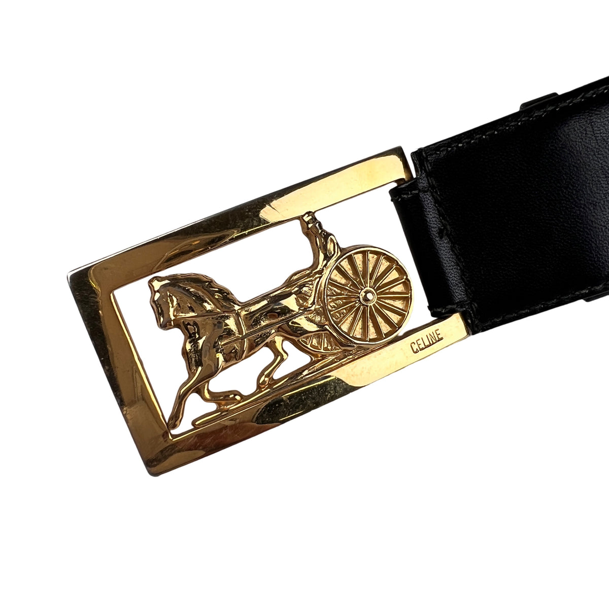 Celine Black Belts A-16755