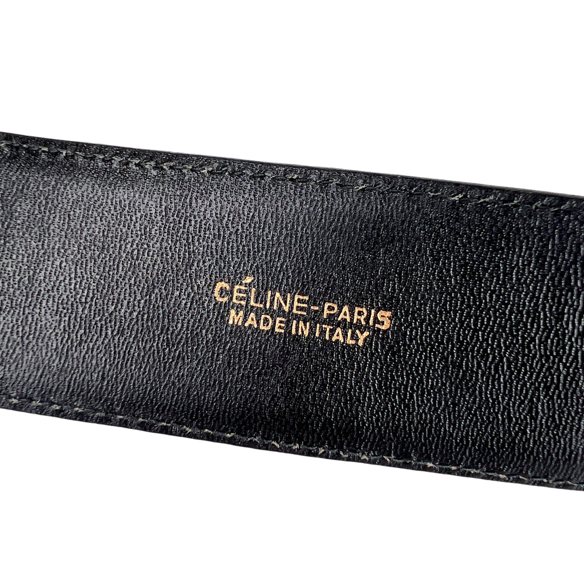 Celine Black Belts A-16755