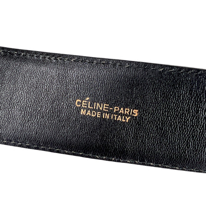 Celine Black Belts A-16755