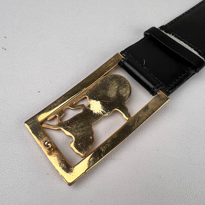 Celine Black Belts A-16755