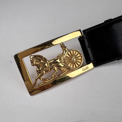 Celine Black Belts A-16755