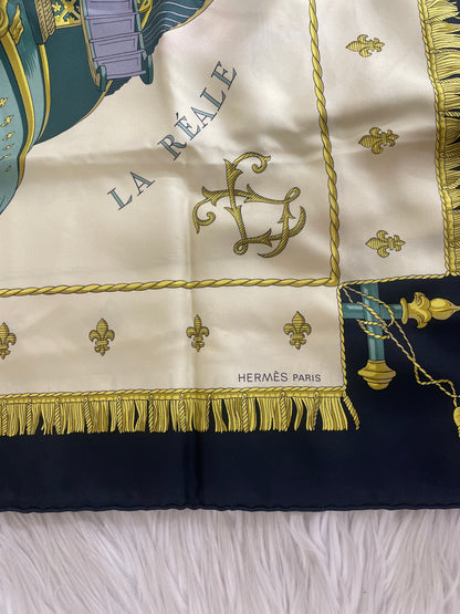 Hermes Green Scarves A-16783
