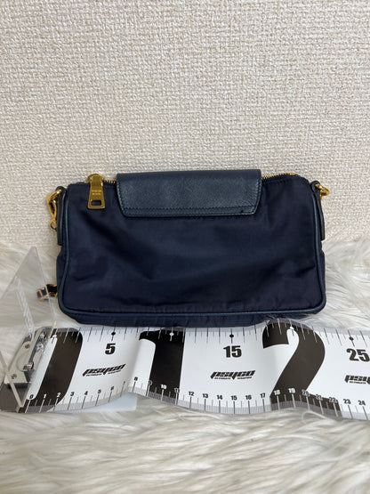 Prada Navy Shoulder Bags A-16785