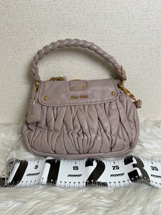 Miu Miu Pink Handle Bags A-16786