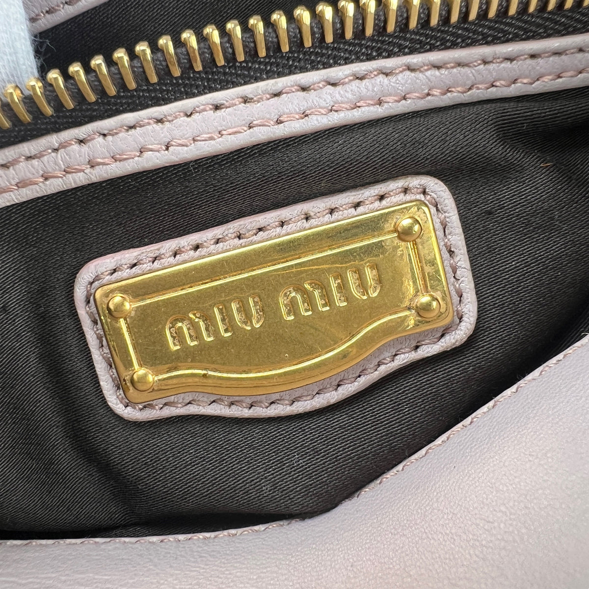 Miu Miu Pink Handle Bags A-16786