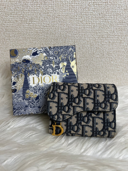 Dior Navy Wallets A-16788