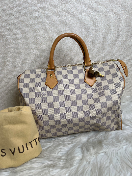 Louis Vuitton White Handle Bags A-16789