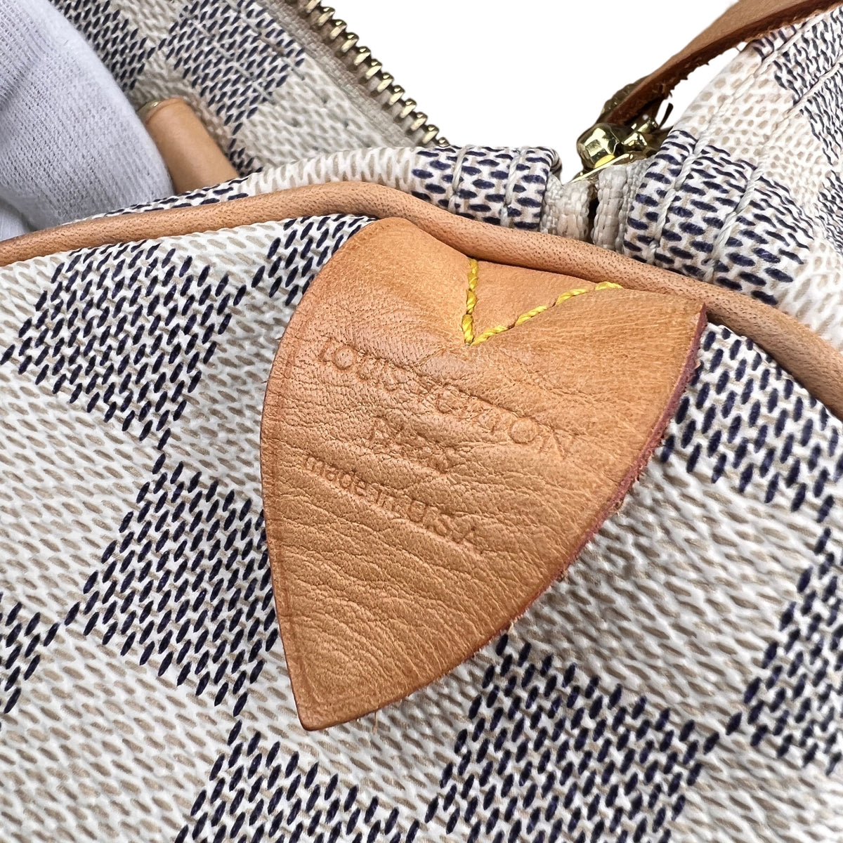 Louis Vuitton White Handle Bags A-16789