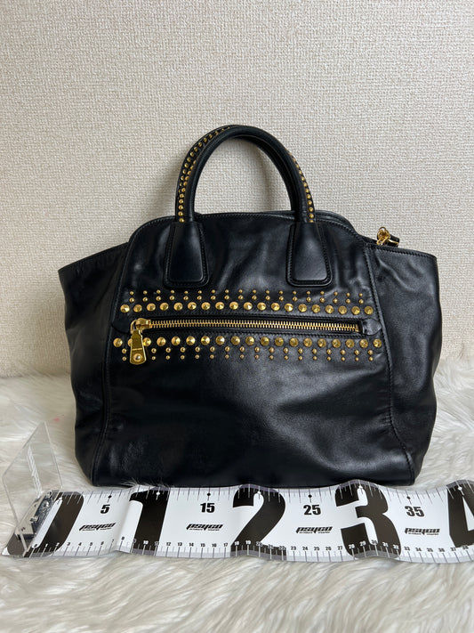 Miu Miu Black Tote Bags A-16792