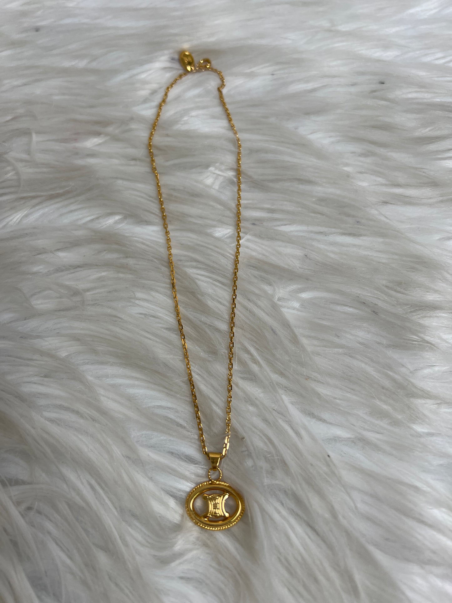 Celine Gold Necklaces A-16796