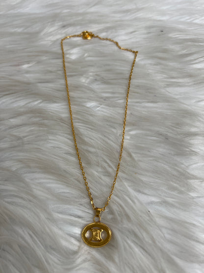 Celine Gold Necklaces A-16796