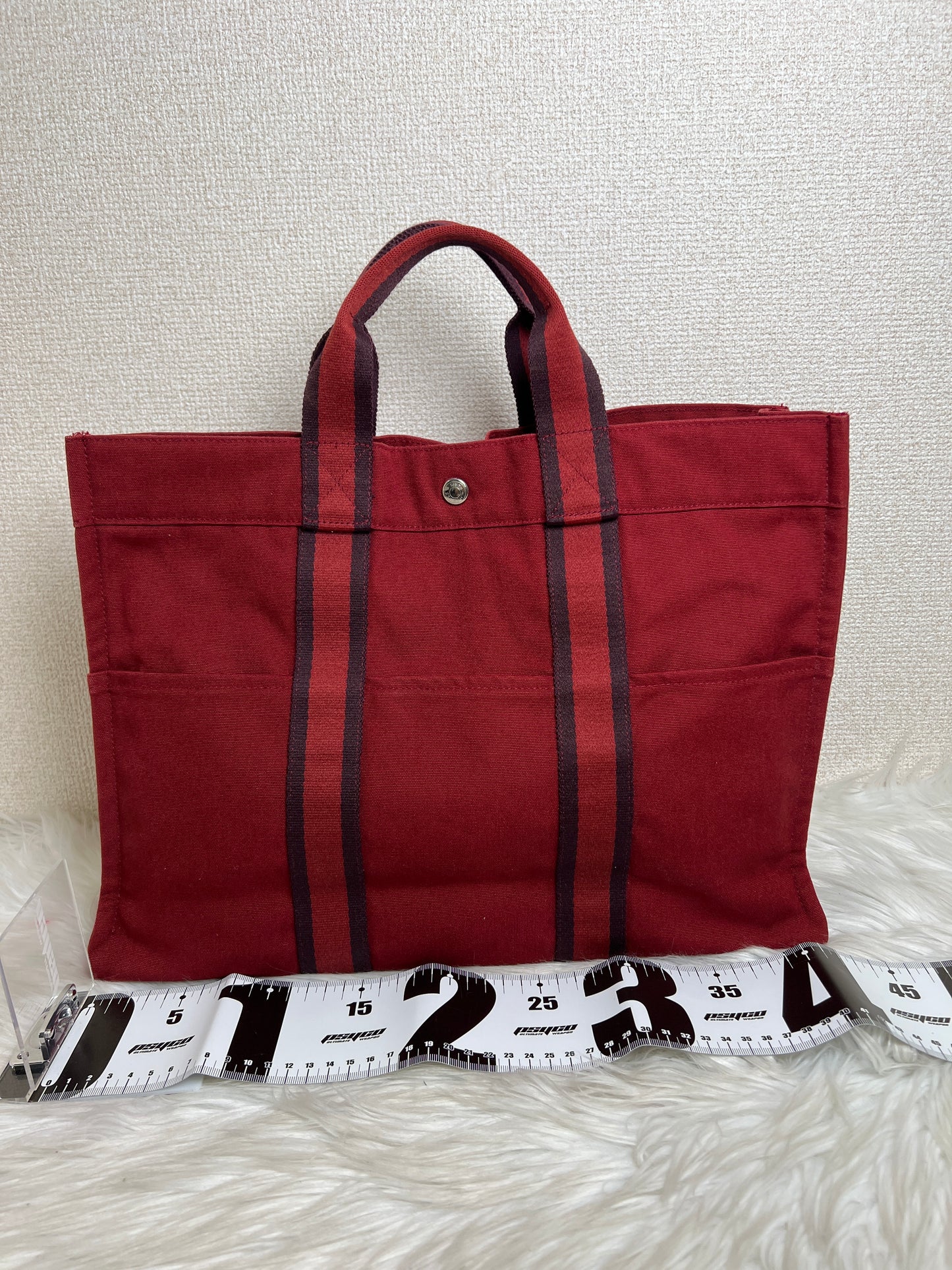 Hermes Bordeaux Tote Bags A-16814