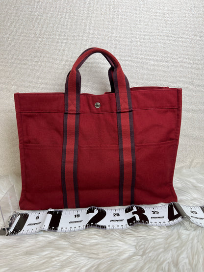 Hermes Bordeaux Tote Bags A-16814
