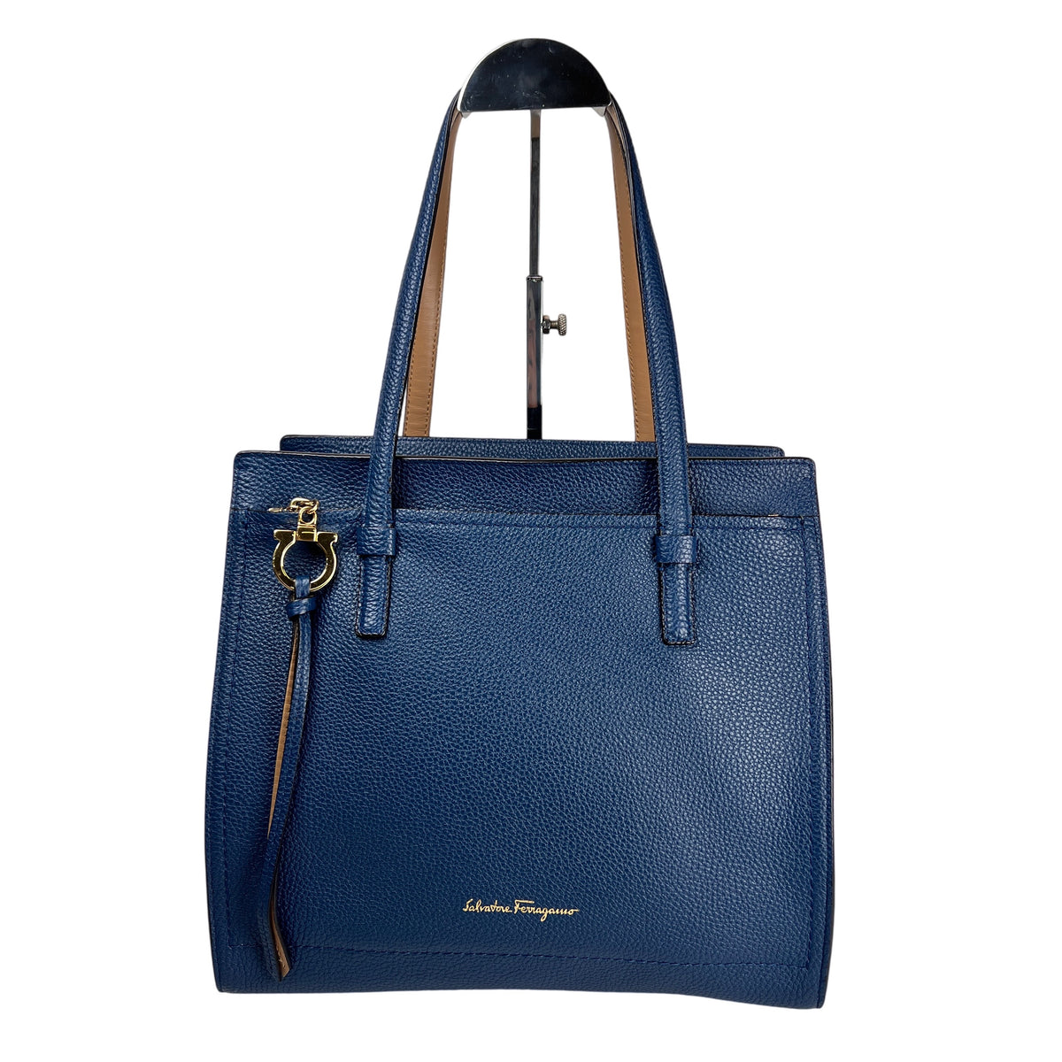 Ferragamo Blue Tote Bags A-16821