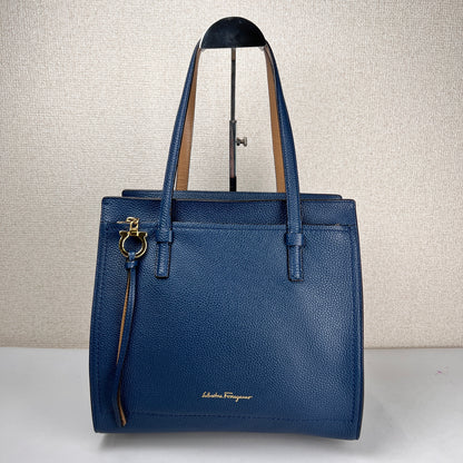 Ferragamo Blue Tote Bags A-16821
