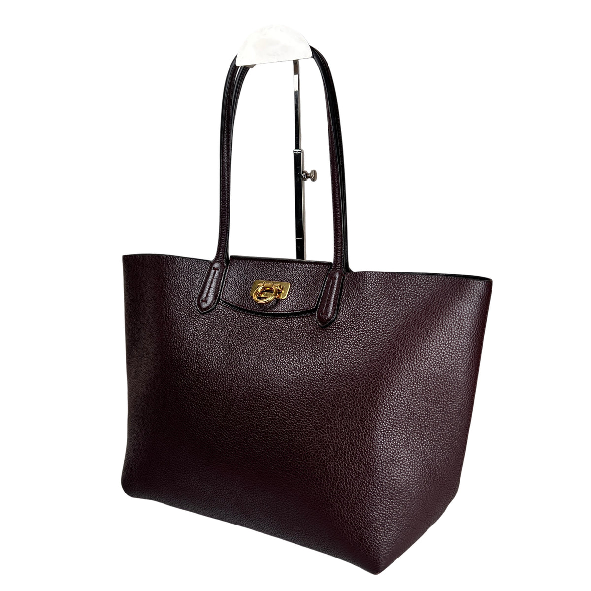 Ferragamo Bordeaux Tote Bags A-16822