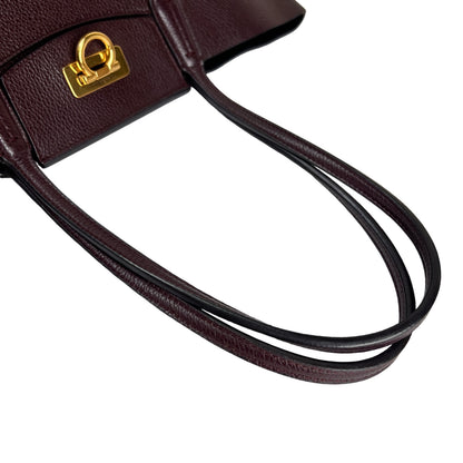 Ferragamo Bordeaux Tote Bags A-16822