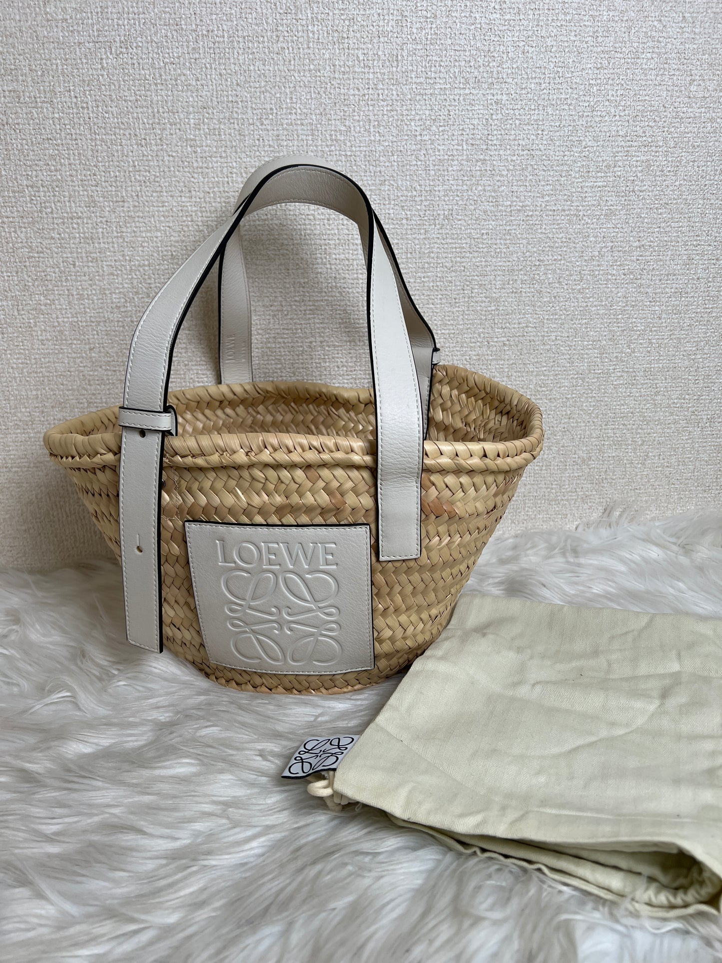 Loewe Beige Handle Bags A-16833
