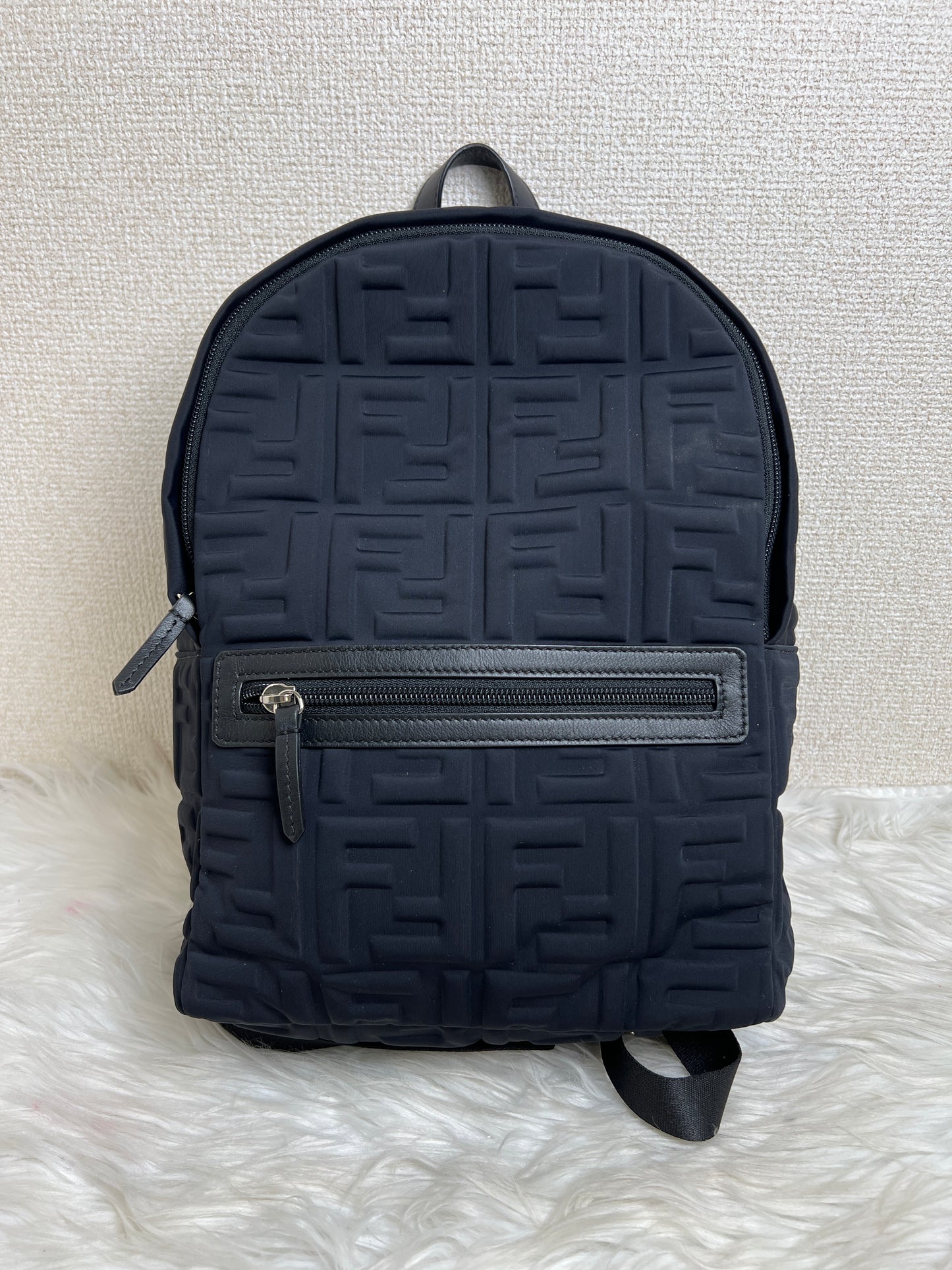 Fendi Black Backpacks A-16842