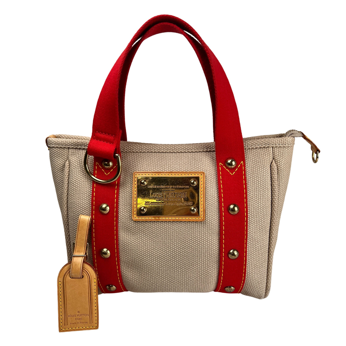 Louis Vuitton Beige Handle Bags A-16844