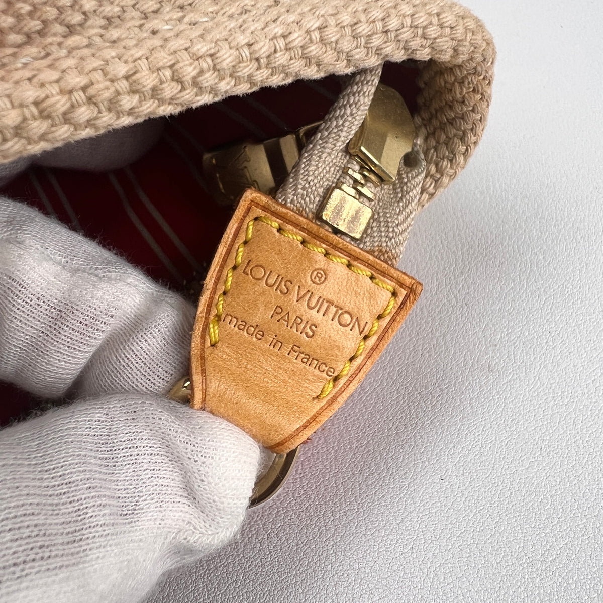 Louis Vuitton Beige Handle Bags A-16844