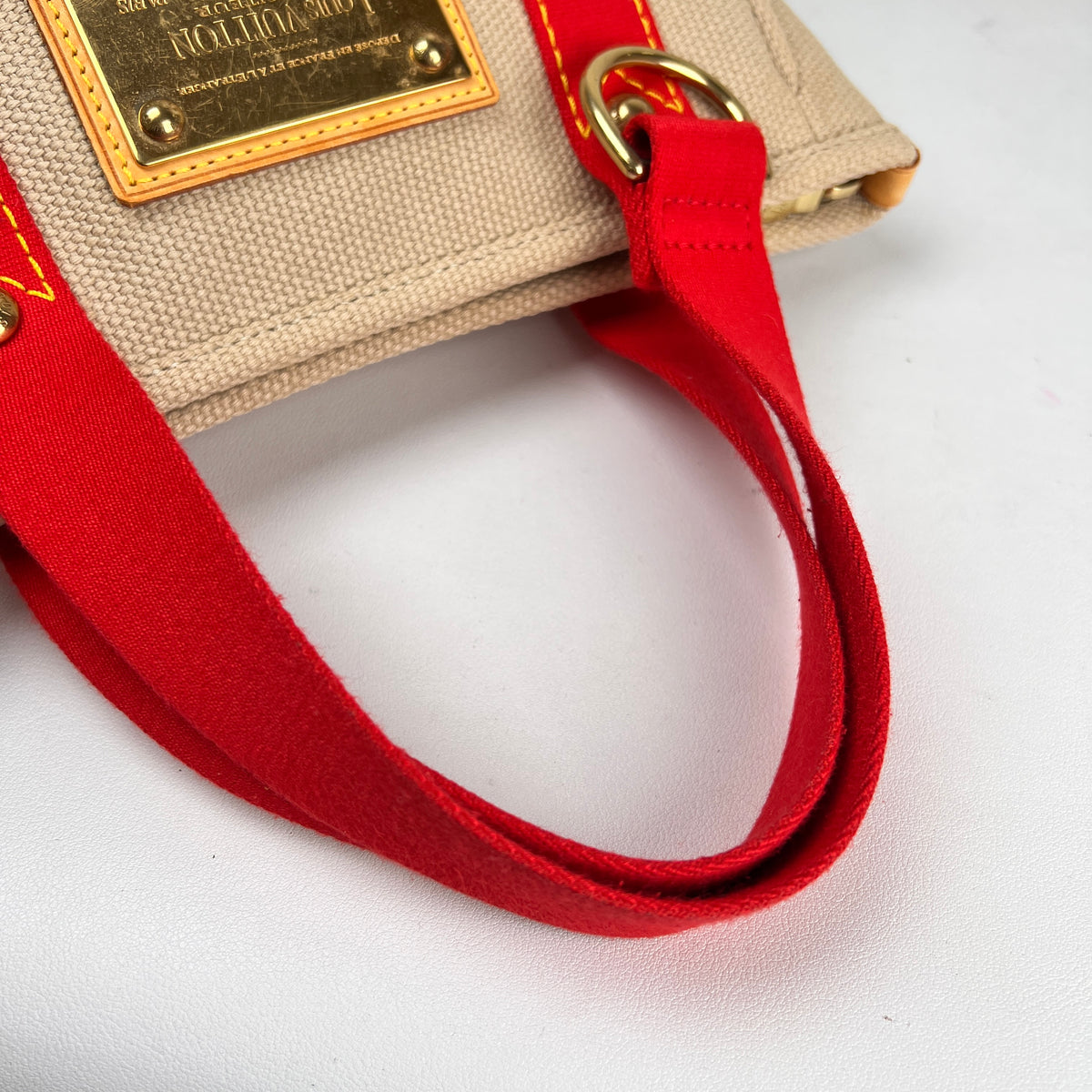 Louis Vuitton Beige Handle Bags A-16844