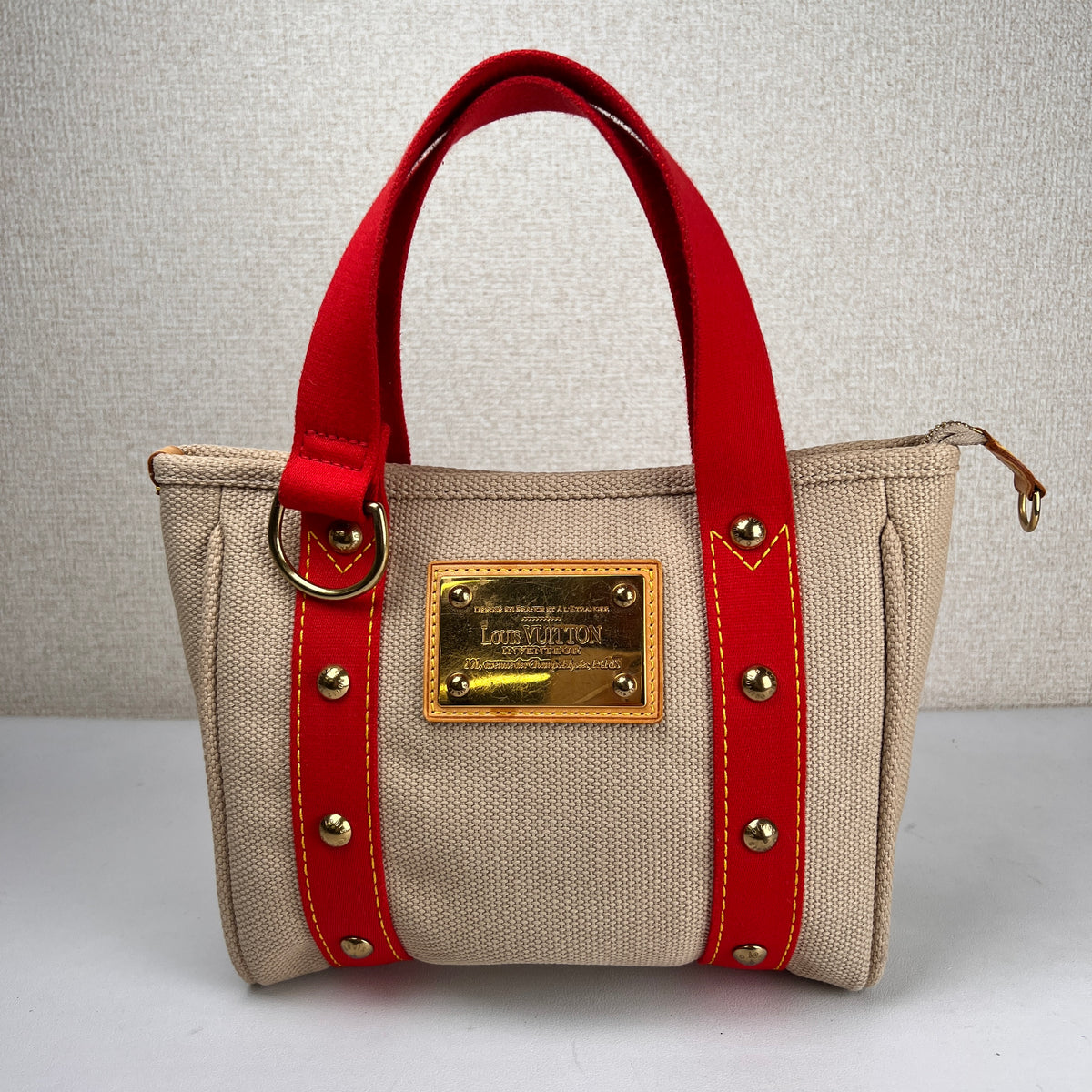 Louis Vuitton Beige Handle Bags A-16844