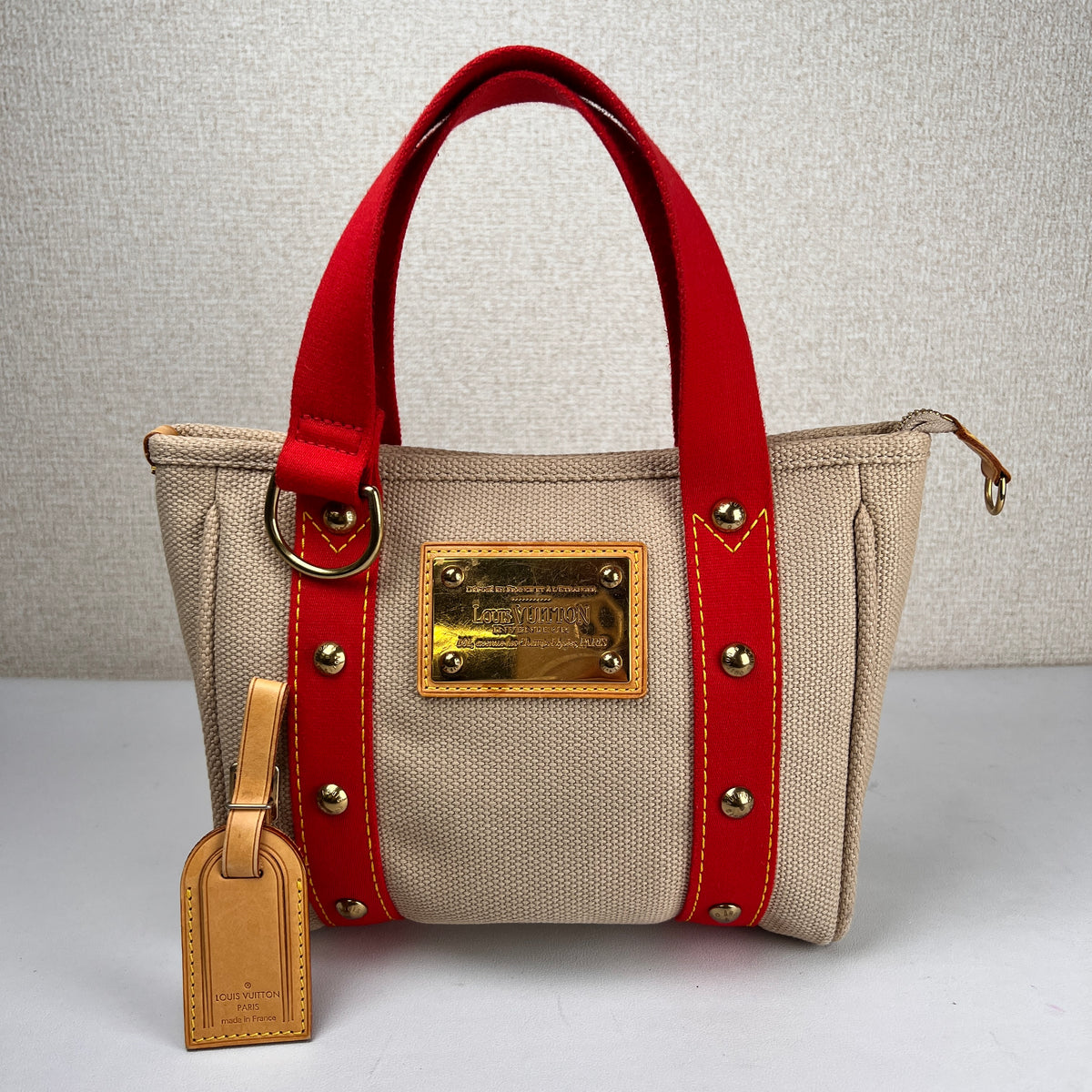 Louis Vuitton Beige Handle Bags A-16844