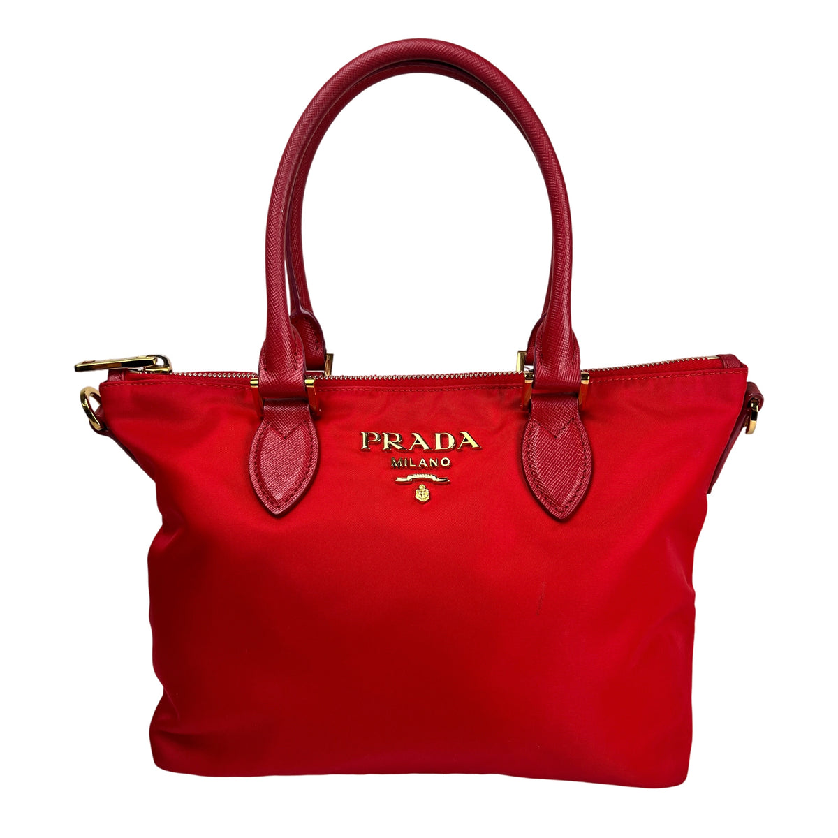 Prada Red Handle Bags A-16845