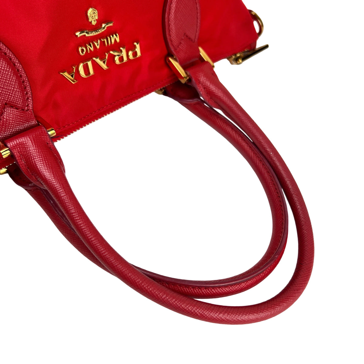 Prada Red Handle Bags A-16845
