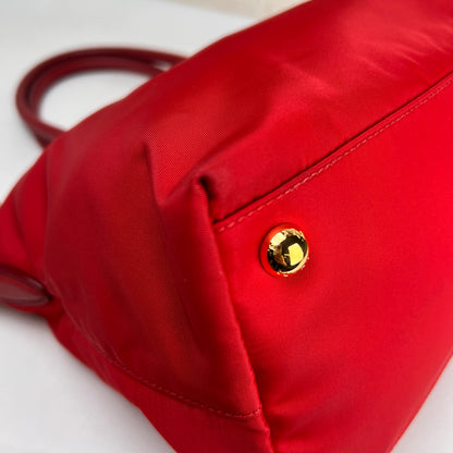 Prada Red Handle Bags A-16845