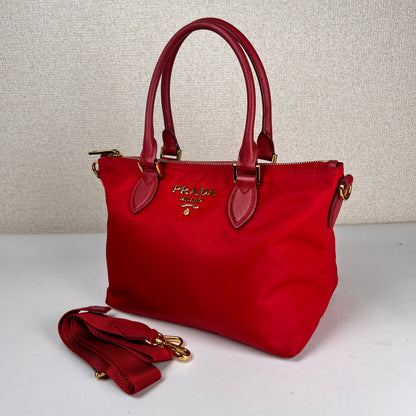 Prada Red Handle Bags A-16845