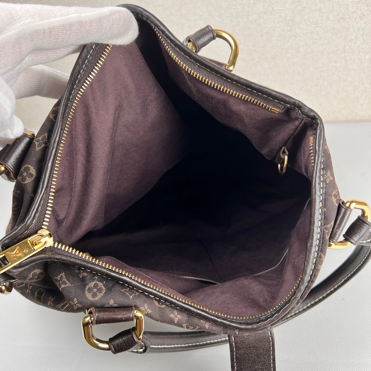 Louis Vuitton Brown Handle Bags A-16846