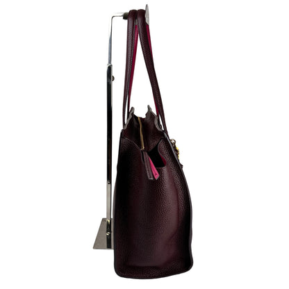 Ferragamo Purple Handle Bags A-16850