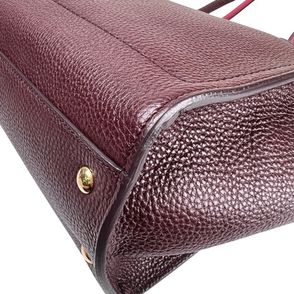 Ferragamo Purple Handle Bags A-16850