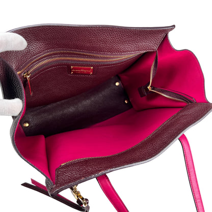 Ferragamo Purple Handle Bags A-16850
