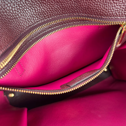 Ferragamo Purple Handle Bags A-16850