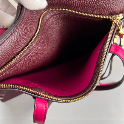 Ferragamo Purple Handle Bags A-16850