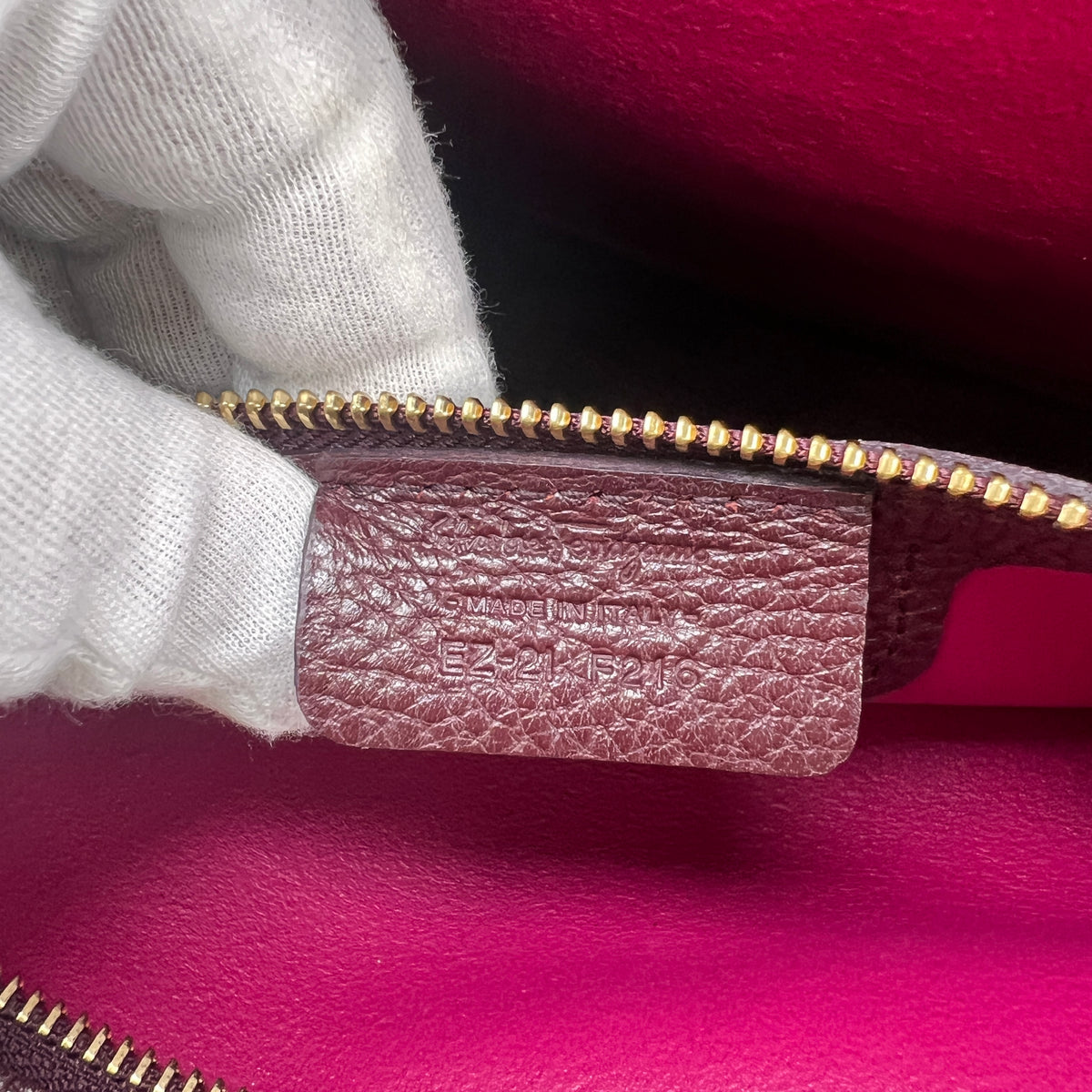 Ferragamo Purple Handle Bags A-16850