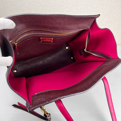 Ferragamo Purple Handle Bags A-16850