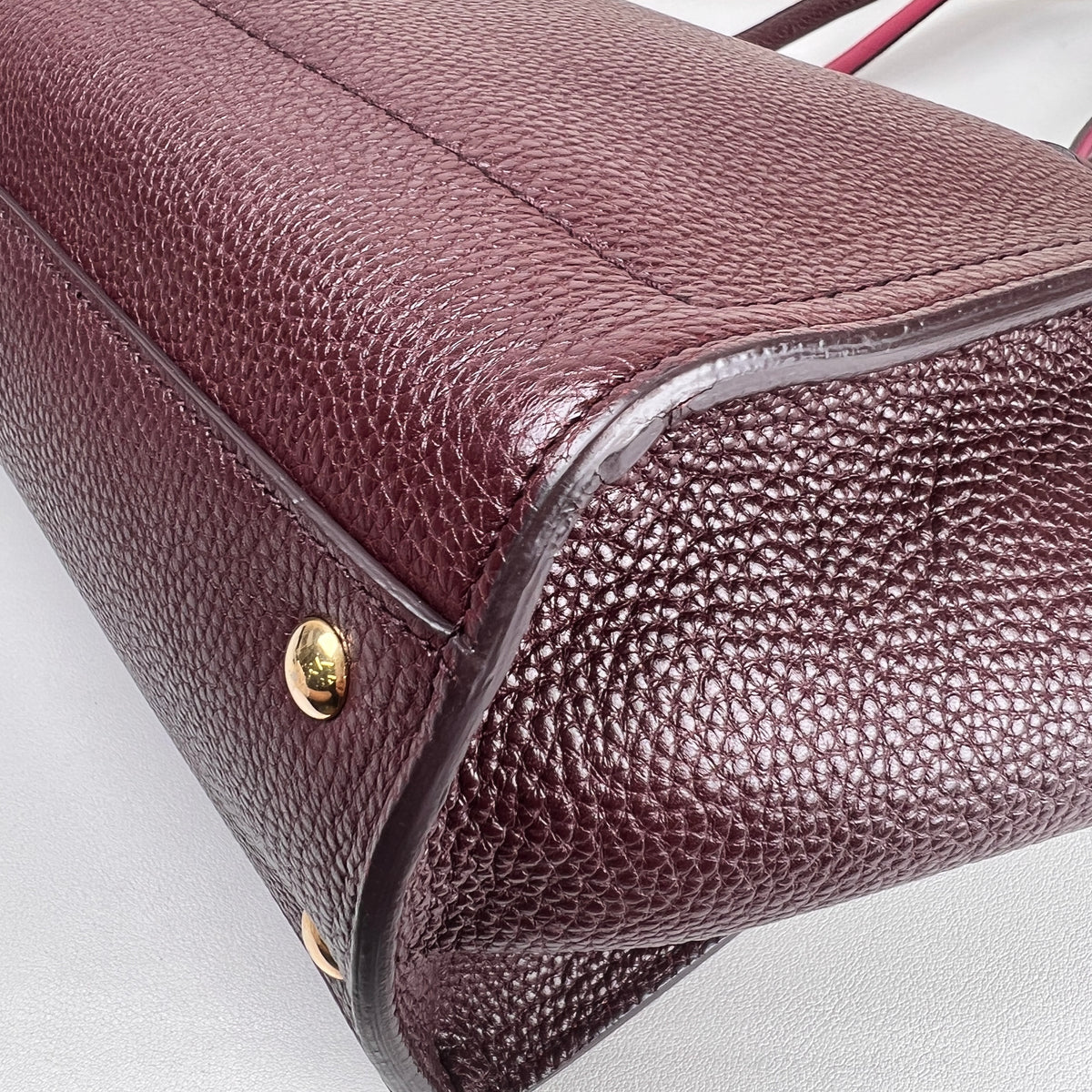 Ferragamo Purple Handle Bags A-16850